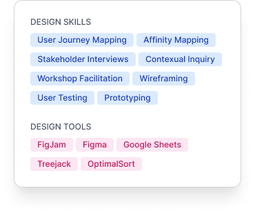 design skills and tools
